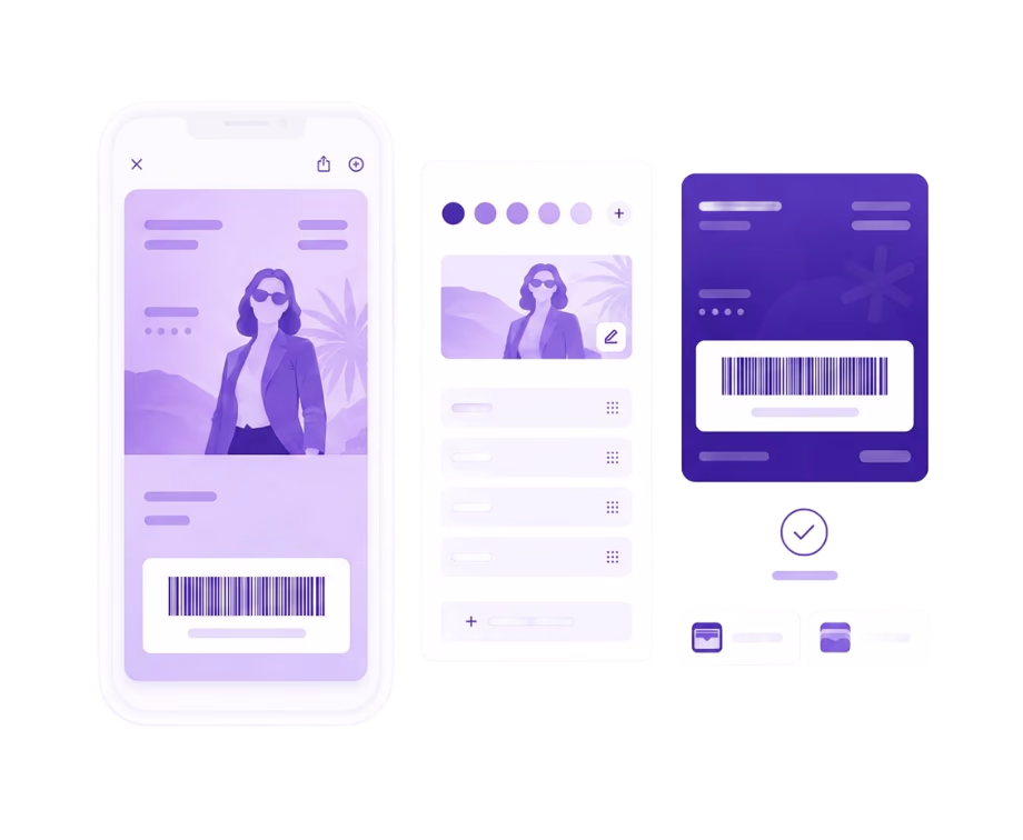 Ajout de la carte de fidélité dans le wallet depuis un QR code ou un lien