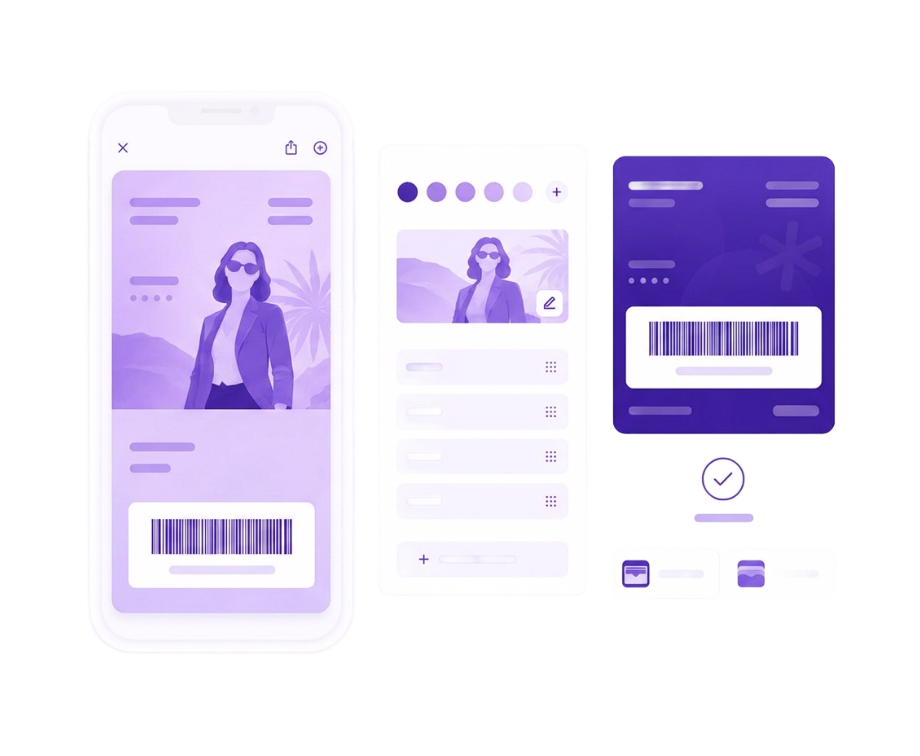 Ajout de la carte de fidélité dans le wallet depuis un QR code ou un lien