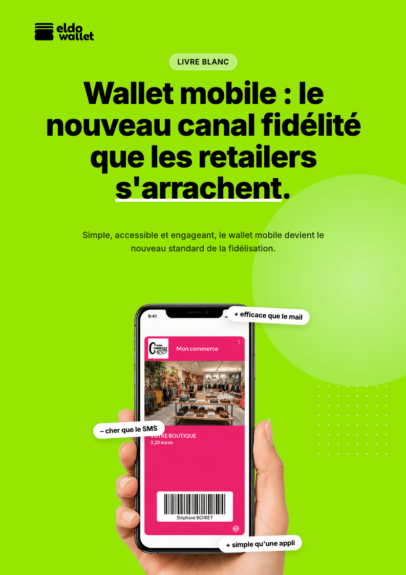 Couverture du guide du wallet marketing eldo